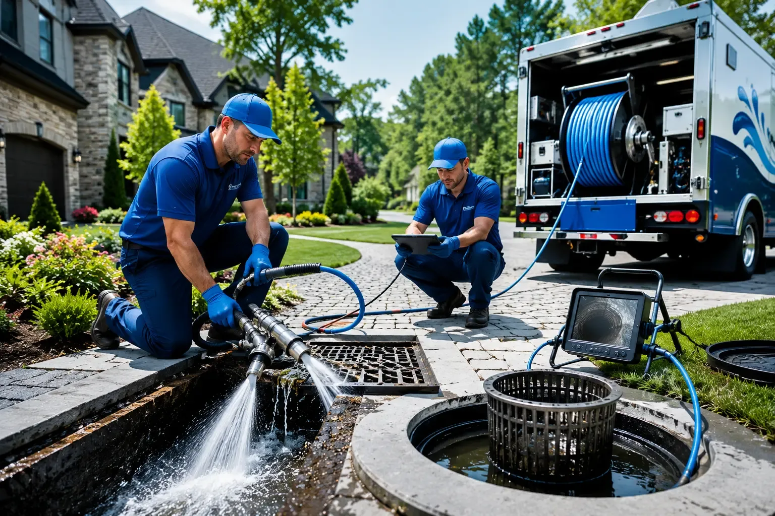 Local outdoor drain cleaning professionals in Houston, OH